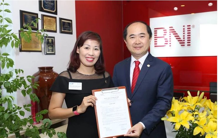Bổ nhiệm bà Ngô Thị Bích Quyên đảm nhiệm vai trò Phó Chủ tịch BNI Việt Nam