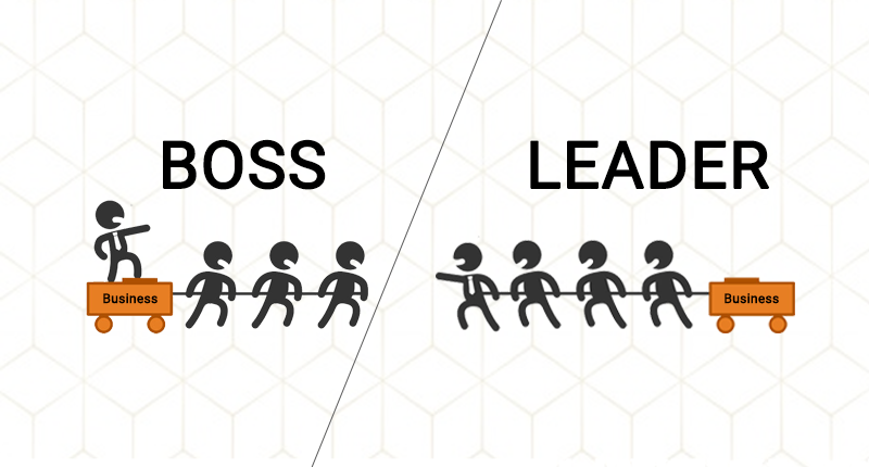 Chúng ta thường nói về boss và leader. Vậy đâu là sự khác biệt?
